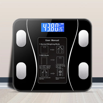 Body Fat Scale Smart Wireless Digital Bathroom Weight Scale Body Composition Analyzer With Smartphone App Bluetooth-compatible Beauty World Shop