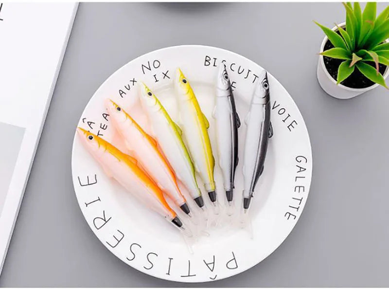 Cute Kawaii Sea Fish Stationery Creative Ballpoint Pen Office School Supply Novelty Funny Lovely Pens Beauty World Shop