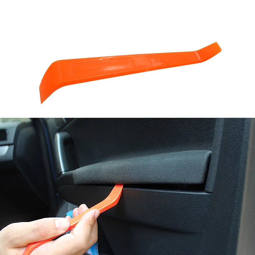4pcs/Set Portable Car Panel Removal Tool Kit Nail Puller Radio Audio Door Pry Repair Clip Trim Dash Removal Installer Hand Tool Beauty World Shop