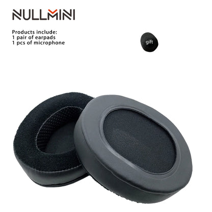 NullMini Replacement Earpads for HyperX Cloud 1/2, Alpha, Silver, Core, Revolver Headphones Headband Ear Cushion