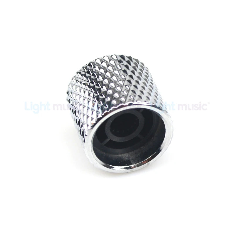 2pcs 6MM Metal Dome Tone Guitar Volume Tone Knobs Potentiometer Control Knobs For Electric Guitar Bass Beauty World Shop