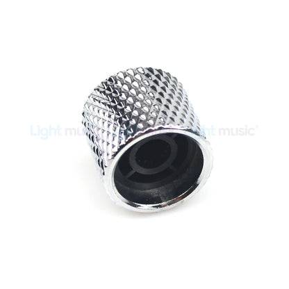 2pcs 6MM Metal Dome Tone Guitar Volume Tone Knobs Potentiometer Control Knobs For Electric Guitar Bass Beauty World Shop