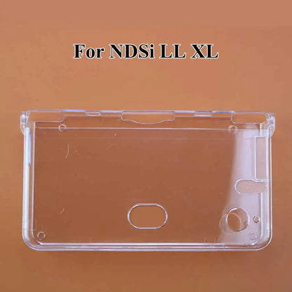 JCD Clear Crystal Protective Cover Case Shell Housing For 3DS 3DSLL 3DSXL New 3DS XL LL NDSL NDSi LL XL For GBA SP Game Console Beauty World Shop