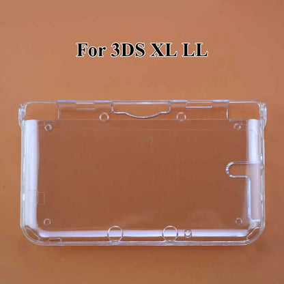 JCD Clear Crystal Protective Cover Case Shell Housing For 3DS 3DSLL 3DSXL New 3DS XL LL NDSL NDSi LL XL For GBA SP Game Console Beauty World Shop