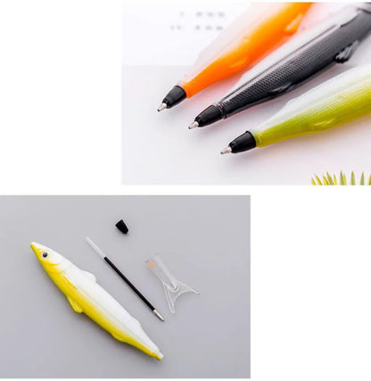 Cute Kawaii Sea Fish Stationery Creative Ballpoint Pen Office School Supply Novelty Funny Lovely Pens Beauty World Shop