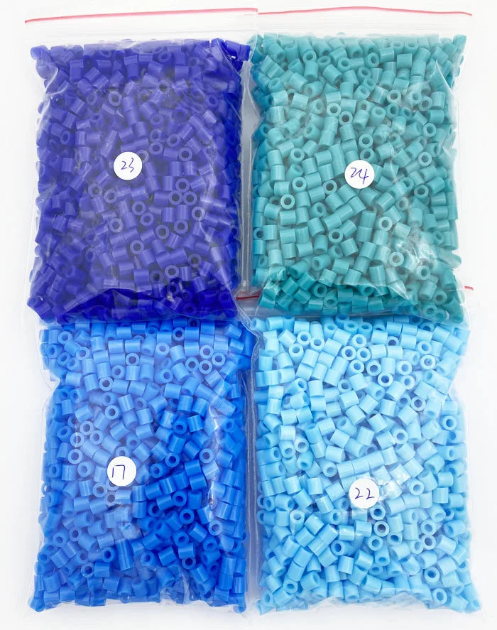 2000PCs/5MM Iron Beads Pixel Puzzle Iron Beads Mix Colors for kids Hama Beads Perler Beads Diy High Quality Handmade Gift toy Beauty World Shop