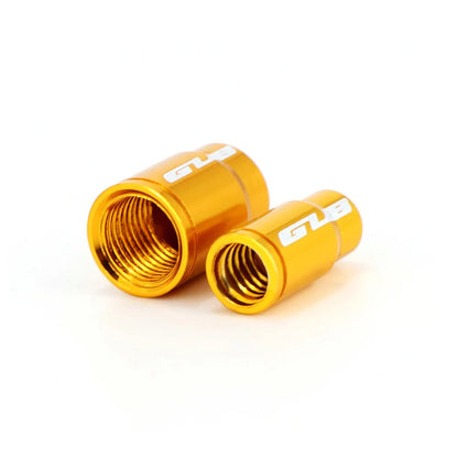 2pcs GUB Aluminum CNC Bicycle Tire Valve Cap MTB Road Bike Tube Tyre Gas Nozzle Cover for AV FV Schrader Presta Valve Dustproof Beauty World Shop