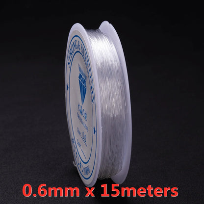 iYOE 0.5-1.5mm Elastic Cord String Transparent Elastic Thread For Jewelry Making Diy Bracelet Necklace Beaded Accessories Beauty World Shop