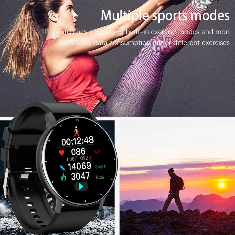 LIGE 2026 Smart Watch Women Men Ladies Gift Sport Fitness Men Watches Heart Rate Monitor Waterproof Smartwatch For Android IOS Beauty World Shop