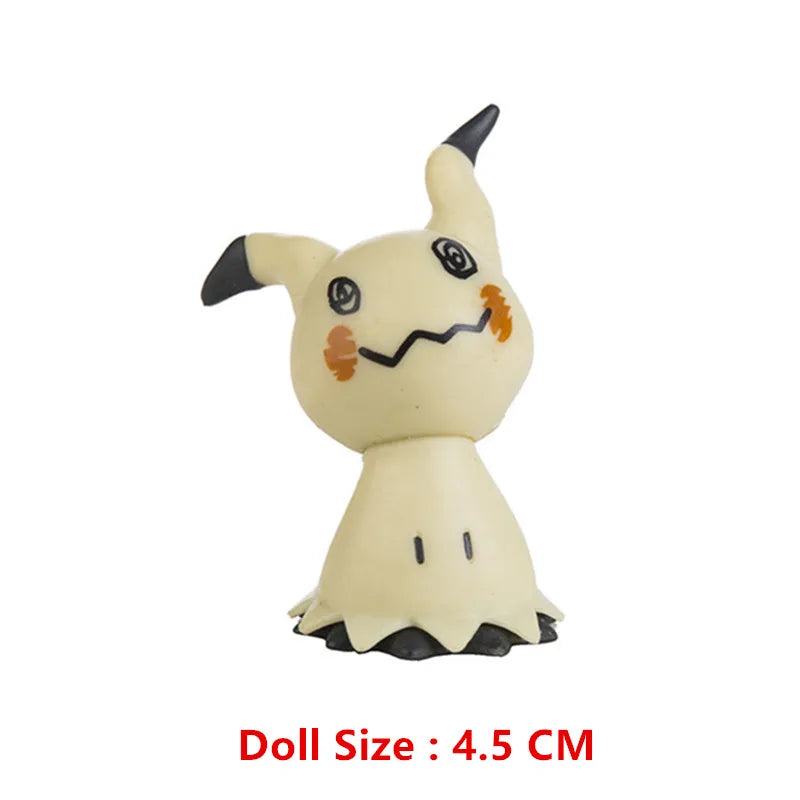 Pokemon 4-13Cm New Cartoons Movie Anime Figure Pikachu Mewtwo Charmander Blastoise Gurado Pet Action Model Toy Gifts Beauty World Shop
