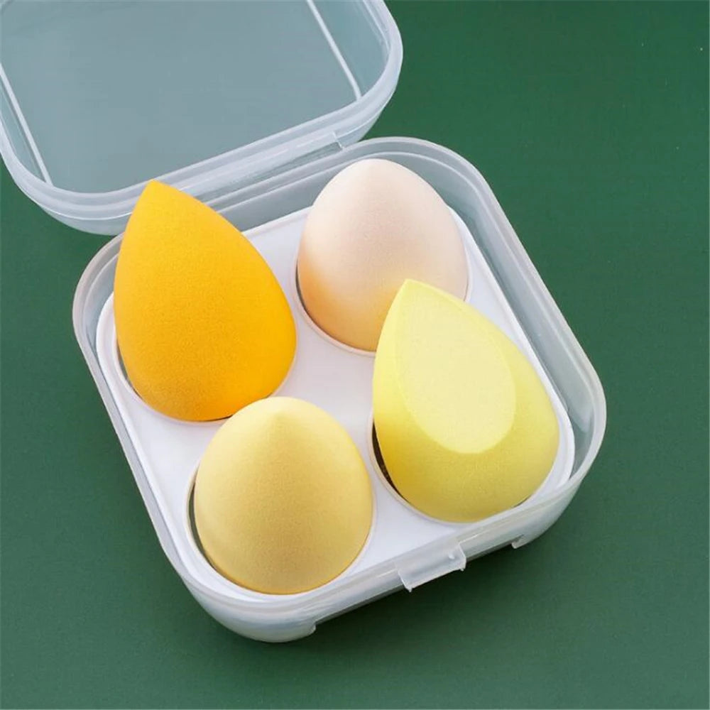 4/8pcs Makeup Sponge Blender Beauty Egg Cosmetic Puff Soft Foundation Sponges Powder Puff Women Make Up Accessories Beauty Tools Beauty World Shop