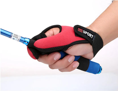 Fishing Gloves 2 Fingers Protector Breathable Anti-Slip Anti-Cut Fishing Gloves Carp Outdoor Fishing Tackle Accessories Supplies Beauty World Shop