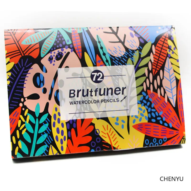 Brutfuner 48/72/120/150/160/180Colors Pencils Professional Oil Wood Soft Watercolor Pencil For School Draw Sketch Art Supplies Beauty World Shop