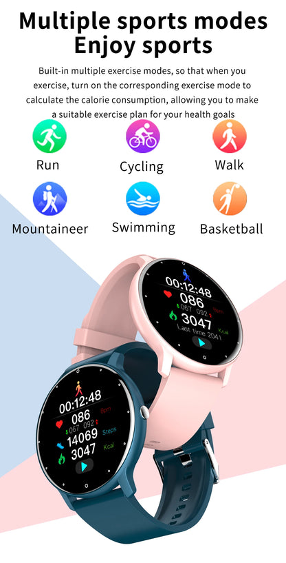 LIGE 2026 Smart Watch Women Men Ladies Gift Sport Fitness Men Watches Heart Rate Monitor Waterproof Smartwatch For Android IOS Beauty World Shop
