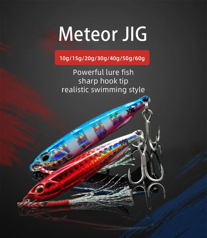 2021 Japen Metal Cast Jig Spoon 10/15/20/30/40/50g Shore Casting Jigging Fish Sea Bass Fishing Lure Artificial Bait Tackle Beauty World Shop