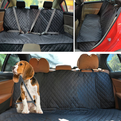 Dog Car Seat Cover Pet Travel Carrier Mattress Waterproof Dog Car Seat Protector With Middle Seat Armrest For Dogs Beauty World Shop