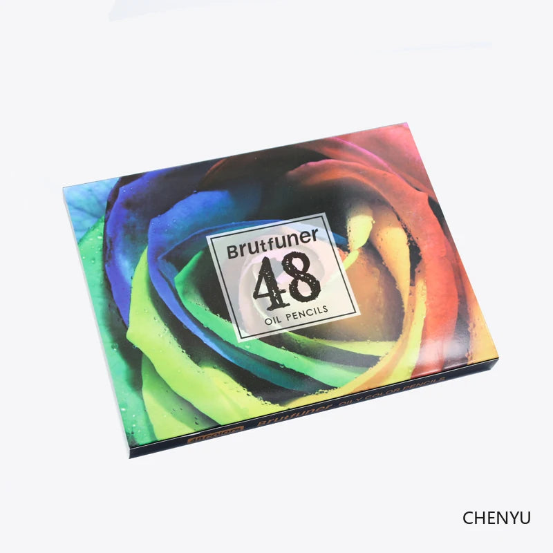Brutfuner 48/72/120/150/160/180Colors Pencils Professional Oil Wood Soft Watercolor Pencil For School Draw Sketch Art Supplies Beauty World Shop