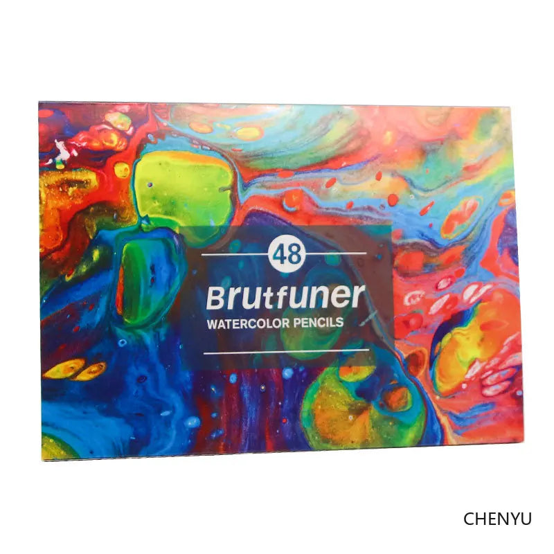 Brutfuner 48/72/120/150/160/180Colors Pencils Professional Oil Wood Soft Watercolor Pencil For School Draw Sketch Art Supplies Beauty World Shop