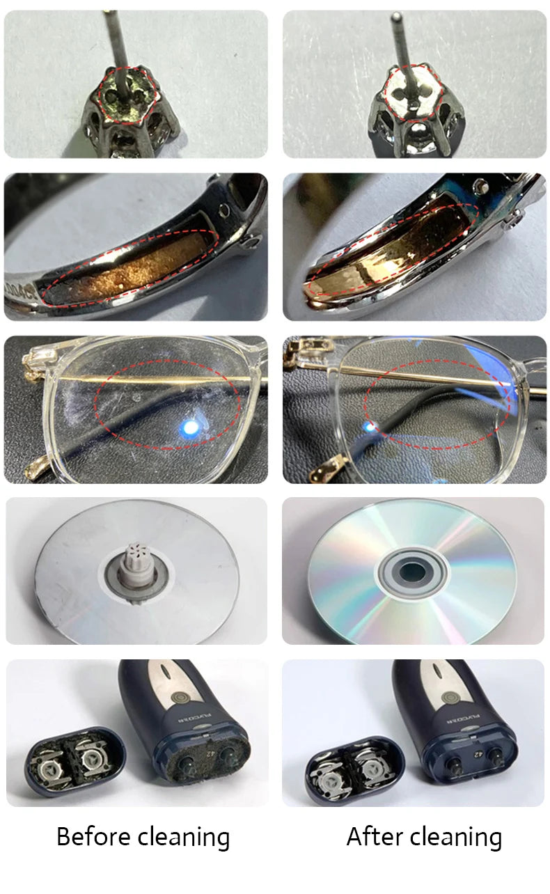 Digital Ultrasonic Cleaner Bath For Jewelry Parts Glasses Manicure Stones Cutters Dental Razor Ultrasound Cleaner Machine Beauty World Shop