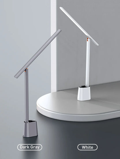Baseus LED Desk Lamp Eye Protection Study Dimmable Office Light Foldable Table Lamp Smart Adaptive Brightness Bedside Read Lamp Beauty World Shop