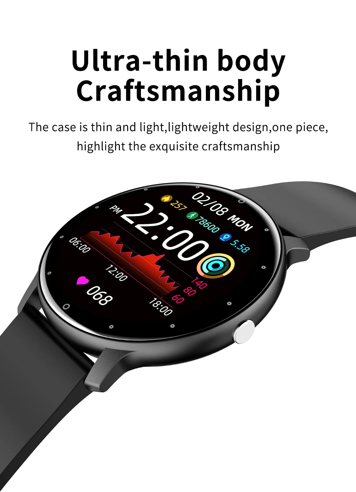 LIGE 2026 Smart Watch Women Men Ladies Gift Sport Fitness Men Watches Heart Rate Monitor Waterproof Smartwatch For Android IOS Beauty World Shop