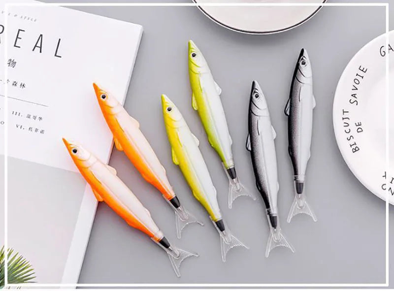 Cute Kawaii Sea Fish Stationery Creative Ballpoint Pen Office School Supply Novelty Funny Lovely Pens Beauty World Shop