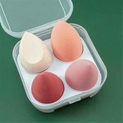4/8pcs Makeup Sponge Blender Beauty Egg Cosmetic Puff Soft Foundation Sponges Powder Puff Women Make Up Accessories Beauty Tools Beauty World Shop