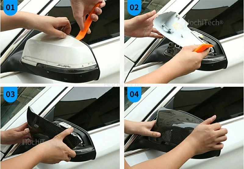 For Bmw 1 2 3 4 X Series Mirror cap F20 F21 F87 M2 F23 F30 F32 F36 X1 E84 Gloss Black Side Mirror Cover Cap Rearview -M4 Style Beauty World Shop