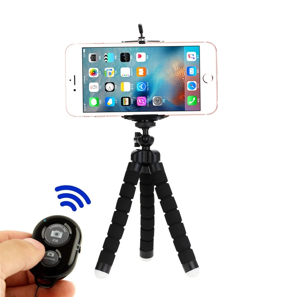 Tripods Tripod For Phone Mobile Camera Holder Clip Smartphone Monopod Tripe Stand Octopus Mini Tripod Stativ For Phone Beauty World Shop