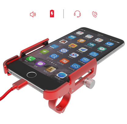 GUB Aluminum Bicycle Phone Holder Metal Bike Cell Mobile iPhone Stand for Motorcycle Scooter Handlebar Bike Headsets Stem Mount Beauty World Shop