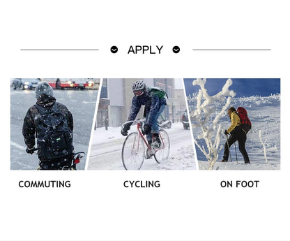 Winter Ski Gloves Men Bike Cycling Gloves Windproof Cold Proof Full Finger Outdoor Waterproof Bicycle Motorcycle Riding Mitten Beauty World Shop