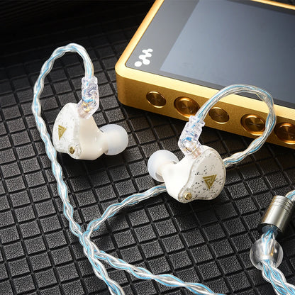 QKZ T1 Earphone Cable QDC Type Copper Silver-plated Upgrade Cable 3.5mm Wired Headphones For KZ ZSN PRO ZS10 pro EDX TRN CCA