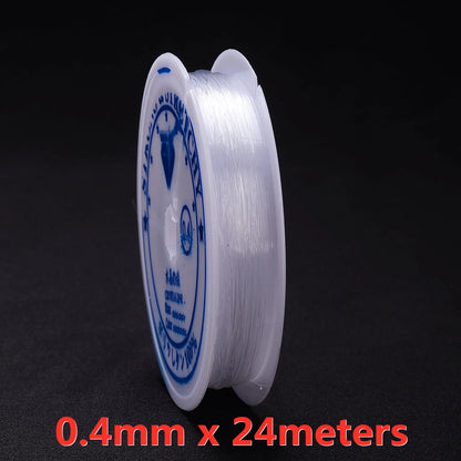 iYOE 0.5-1.5mm Elastic Cord String Transparent Elastic Thread For Jewelry Making Diy Bracelet Necklace Beaded Accessories Beauty World Shop