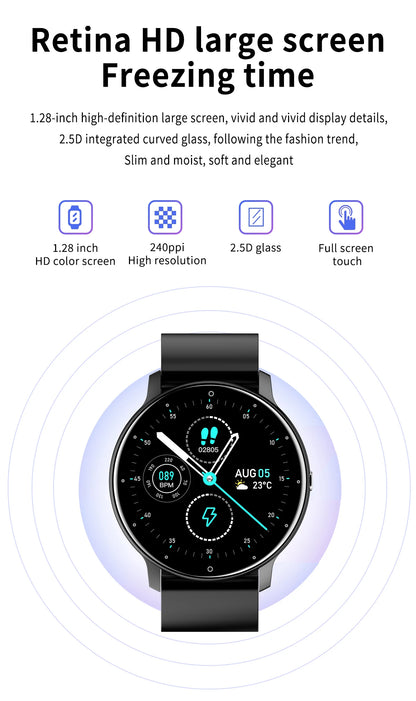 LIGE 2026 Smart Watch Women Men Ladies Gift Sport Fitness Men Watches Heart Rate Monitor Waterproof Smartwatch For Android IOS Beauty World Shop