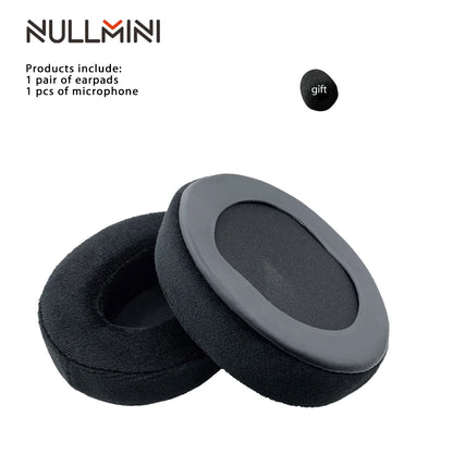NullMini Replacement Earpads for HyperX Cloud 1/2, Alpha, Silver, Core, Revolver Headphones Headband Ear Cushion