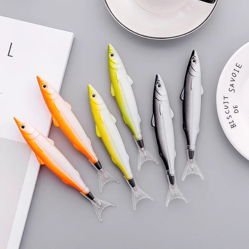 Cute Kawaii Sea Fish Stationery Creative Ballpoint Pen Office School Supply Novelty Funny Lovely Pens Beauty World Shop