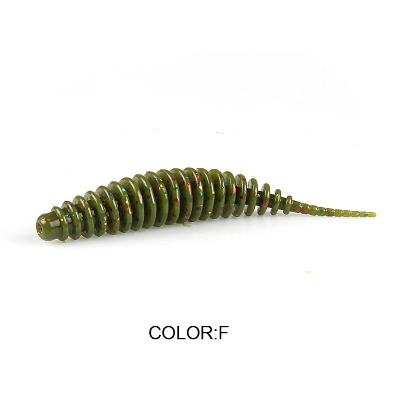 2023 Supercontinent worm bait soft bait Tanta 49mm 65mm fishing lures Pesca carp fishing bass lure Isca artificial PVA Beauty World Shop