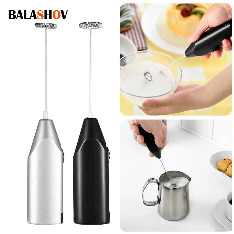 Wireless Milk Foamer Coffee Whisk Mixer Electric Blender Egg Beater Mini Frother Handle Stirrer Cappuccino Maker Cooking Tools Beauty World Shop