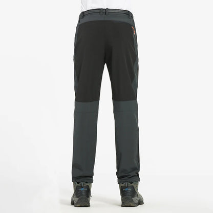 LNGXO Thick Warm Fleece Hiking Pants Men Winter Waterproof Windproof Outdoor Soft Shell Rain Trousers Trekking Camping Ski Pants Beauty World Shop