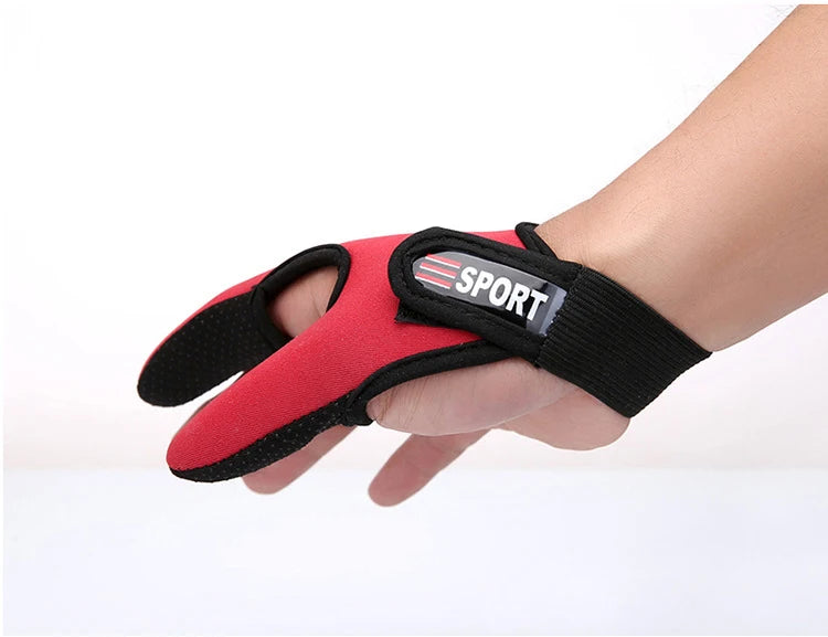 Fishing Gloves 2 Fingers Protector Breathable Anti-Slip Anti-Cut Fishing Gloves Carp Outdoor Fishing Tackle Accessories Supplies Beauty World Shop