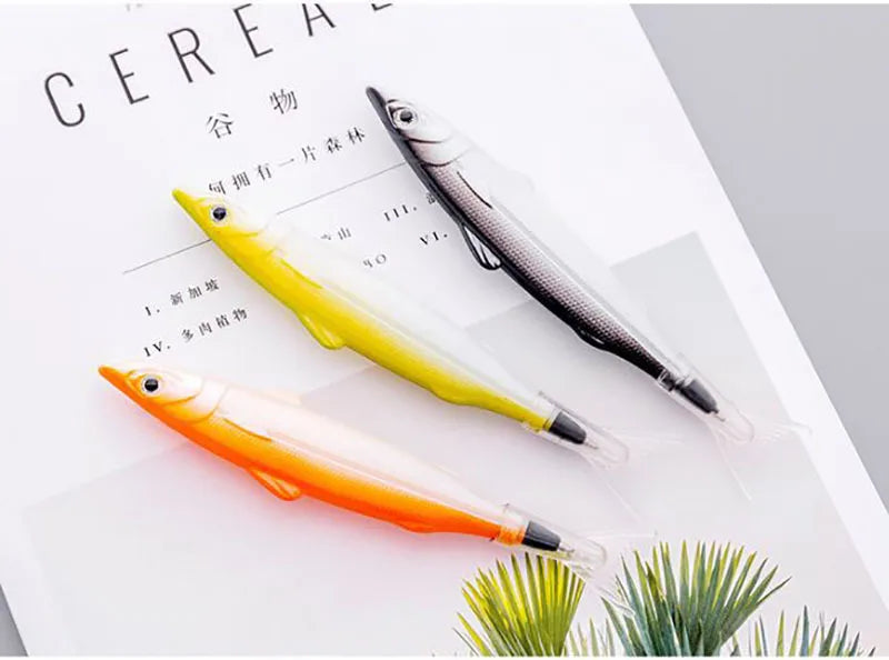 Cute Kawaii Sea Fish Stationery Creative Ballpoint Pen Office School Supply Novelty Funny Lovely Pens Beauty World Shop