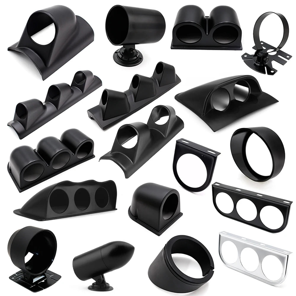 Universal 2INCH Car auto Gauge Holder 52mm manometer support Car Gauge Pod for Left Right Drive Car for 2 Inch 52mm Gauges Beauty World Shop