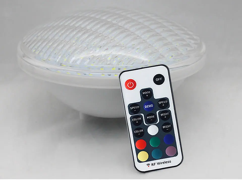 RGB Pool Light Par56 Luz Piscina 24W 36W Underwater Led Lamp Ip68 Waterproof Pond Lights 12V Led Light replace Halogen Lamp Beauty World Shop