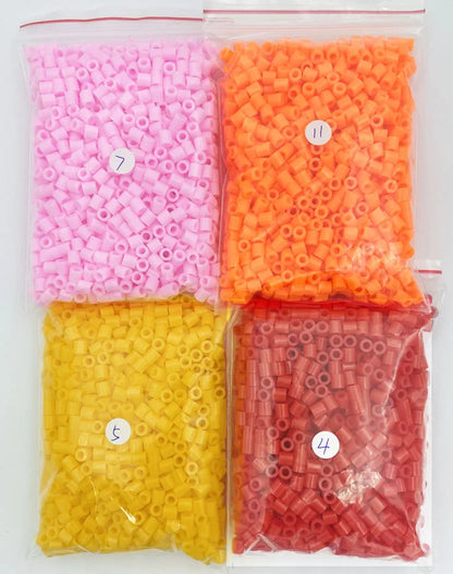 2000PCs/5MM Iron Beads Pixel Puzzle Iron Beads Mix Colors for kids Hama Beads Perler Beads Diy High Quality Handmade Gift toy Beauty World Shop