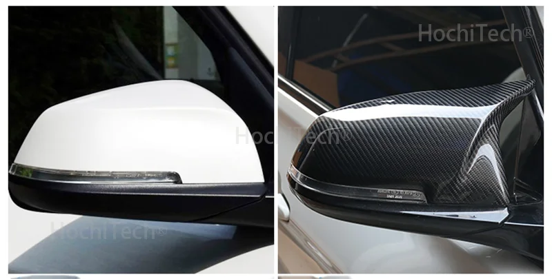 For Bmw 1 2 3 4 X Series Mirror cap F20 F21 F87 M2 F23 F30 F32 F36 X1 E84 Gloss Black Side Mirror Cover Cap Rearview -M4 Style Beauty World Shop