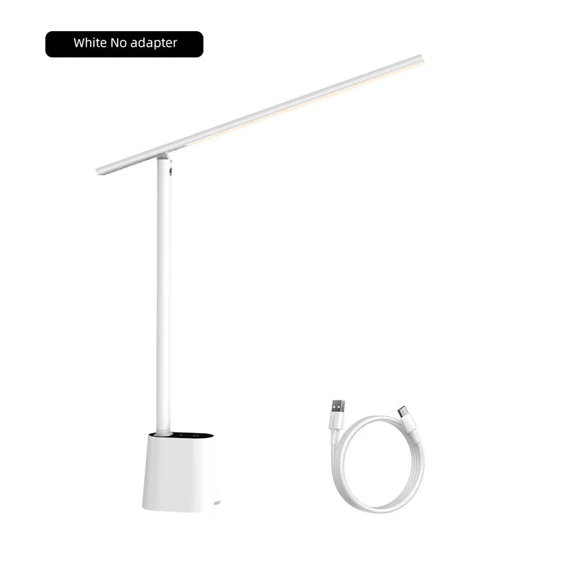 Baseus LED Desk Lamp Eye Protection Study Dimmable Office Light Foldable Table Lamp Smart Adaptive Brightness Bedside Read Lamp Beauty World Shop