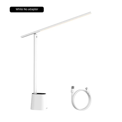 Baseus LED Desk Lamp Eye Protection Study Dimmable Office Light Foldable Table Lamp Smart Adaptive Brightness Bedside Read Lamp Beauty World Shop