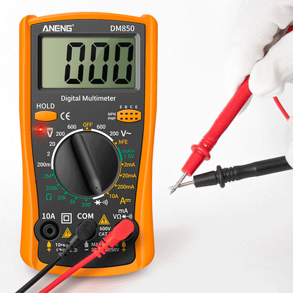 ANENG DM850 Digital Multimeter Automatic Professional 1999 Counts Auto AC/DC Votage Tester Ohm Current Ammeter Detector Tool Beauty World Shop
