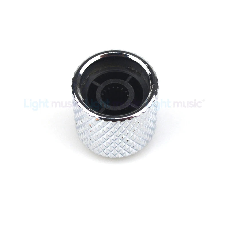 2pcs 6MM Metal Dome Tone Guitar Volume Tone Knobs Potentiometer Control Knobs For Electric Guitar Bass Beauty World Shop