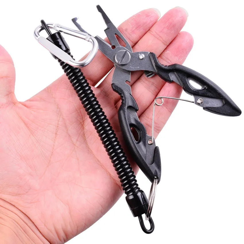Multifunction Fishing Pliers Tools Accessories for Goods Winter Tackle Pliers Vise Knitting Flies Scissors Braid Set Fish Tongs Beauty World Shop